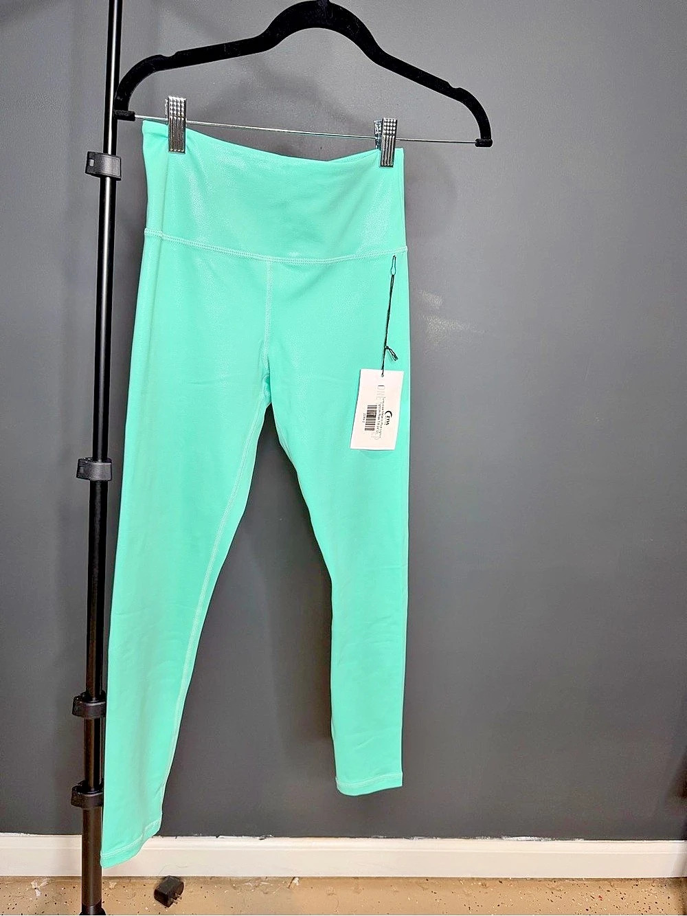 Zyia Active Metallic Plus Light n Tight Hi-Rise Metallic Hi-Rise Leggings Size